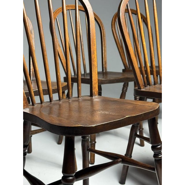 Windsor Chairs, 1960s, Set of 6 For Sale - Image 4 of 18