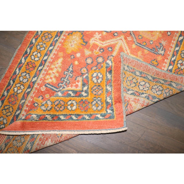 Stuning Antique Turkish Oushak Rug, 3'2'' X 5'1'' For Sale In New York - Image 6 of 6