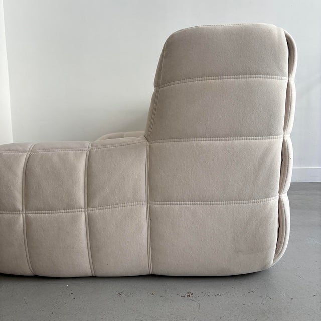 Beige Kashima Two-Seater Sofa by Michel Ducaroy for Ligne Roset, 1976 For Sale - Image 8 of 11