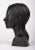 Danish Sculptural Bust of Woman in Clay, 1975 For Sale - Image 4 of 8