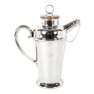 English Silver Plate Cocktail Server For Sale