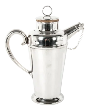 English Silver Plate Cocktail Server