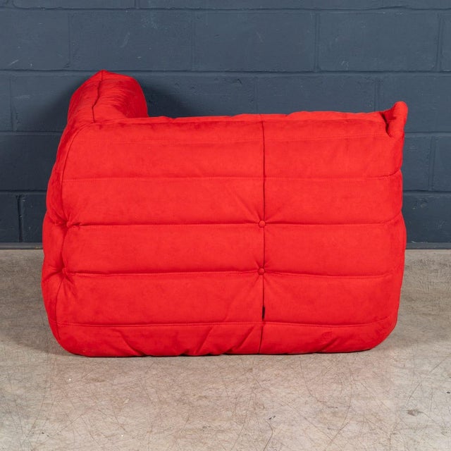 Red Togo Corner Sofa by Michel Ducaroy for Ligne Roset, France, 1973 For Sale - Image 6 of 18