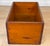 Wood Antique Farmhouse Pine Open Top Wood Storage Box For Sale - Image 7 of 9