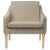 Mr. Olsen Lounge Chair in Smoked Oak and Sand by Warm Nordic For Sale