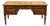 Late 20th Century Compass Star Parquetry Oak Executive Desk With Keyboard Drawer & Carved Rope Edge For Sale