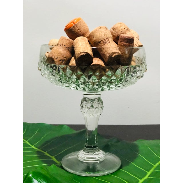 Art Deco Mid Century Large Glass Dish For Sale - Image 3 of 5