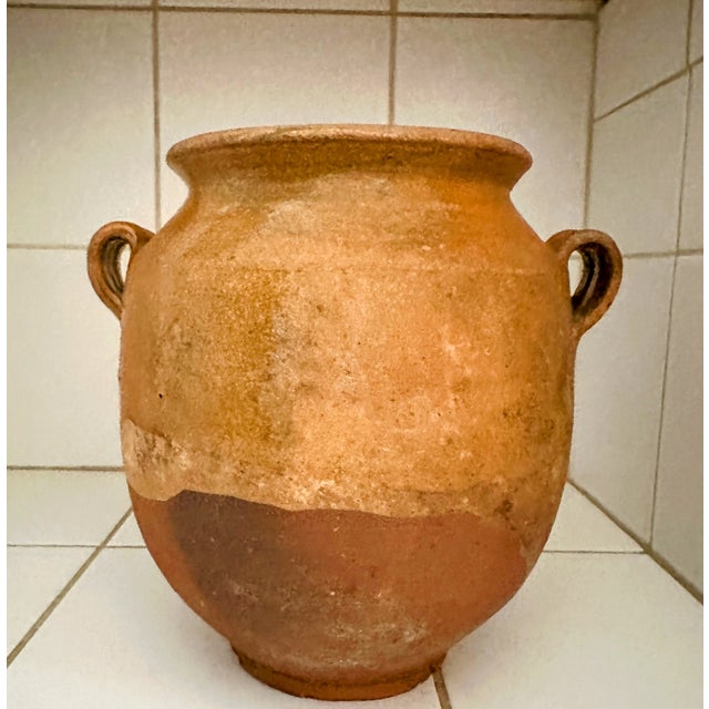 Vintage French Terracotta Confit Pot For Sale - Image 10 of 13