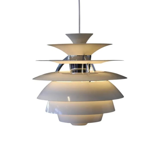 Louis Poulsen PH Snowball Lamp by Poul Henningsen for Louis Poulsen, 1980s For Sale - Image 4 of 18