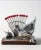 Art Deco Benjamin Rabier Chrome on Wooden Plate Cocktail Set, 1930s For Sale - Image 9 of 12