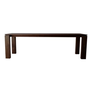Custom Walnut Console Table