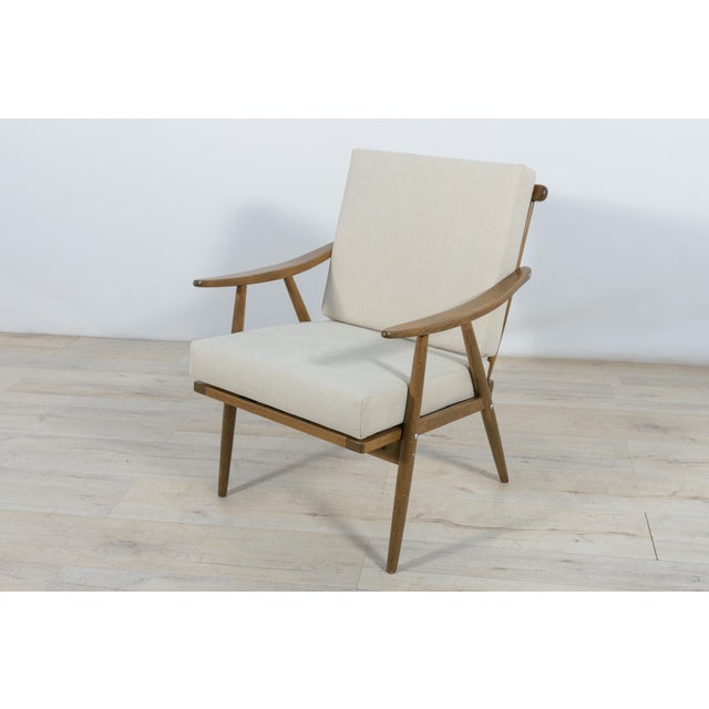 Wood Set of Mid-Century Czechoslovak Armchairs from Ton, 1960s For Sale - Image 7 of 18