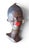Vintage Mid Century Modern Ceramic African Woman Wall Light Sconce, c1950s. Has original shade but missing mount. Will...