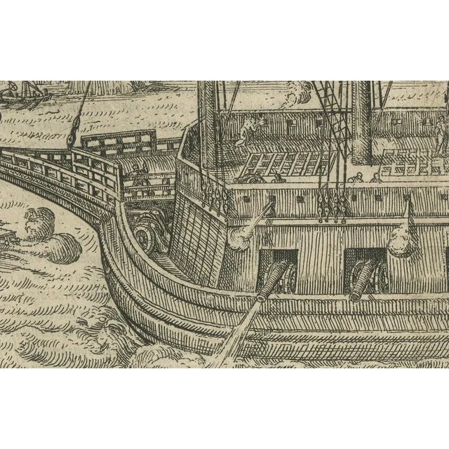 The Behemoth of the Siege of Antwerp, 1585, Print For Sale - Image 4 of 7