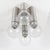6-Light Chandelier in Metal and Glass, Italy, 1970s For Sale - Image 4 of 9