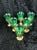 Metal Vintage 1960s Italian Empoli Green & Encrusted Gold Pineapple Beverage Set - 7 Pieces For Sale - Image 7 of 9
