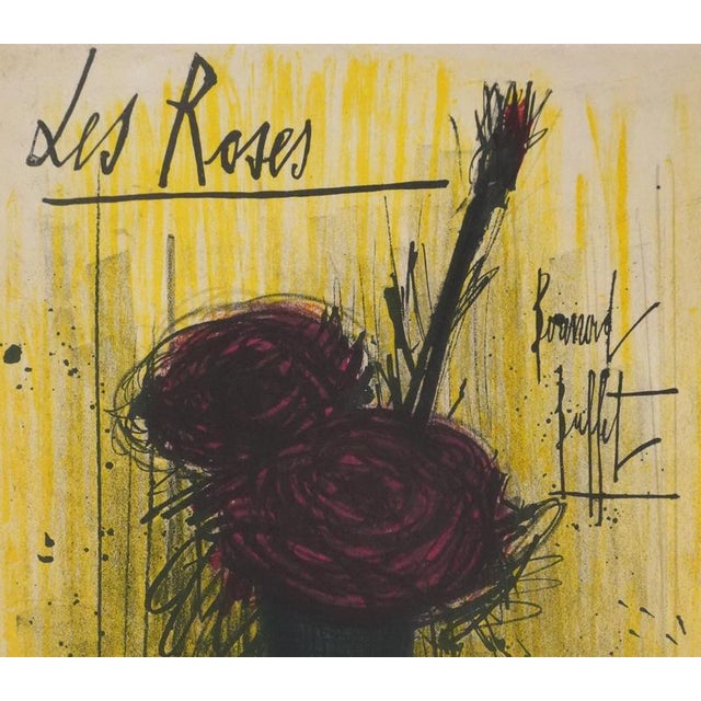 Bernard Buffet, Roses, Lithograph For Sale - Image 6 of 9