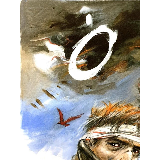 Enki Bilal - Gaze - Original Lithograph Publisher: Amis du Livre Edition: 240 2012 Dimensions: 42 x 30 cm. Enki Bilal...