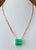 Emerald Vintage GIA Certified 20 Ct Emerald cut Colombian Emerald Necklace 18 Kt Y Gold For Sale - Image 8 of 18