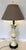 Mid 20th Century Vintage Chinese Glazed Pottery Gu-Form Lamp Circa 1970's For Sale - Image 5 of 15