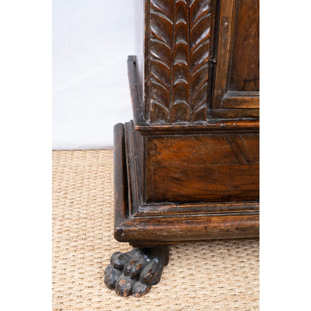 18th Century Carved Oak Italian Cabinet For Sale - Image 14 of 16