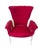 Classic French elegance meets dramatic color in this beautifully proportioned Louis XV style bergère lounge chair....
