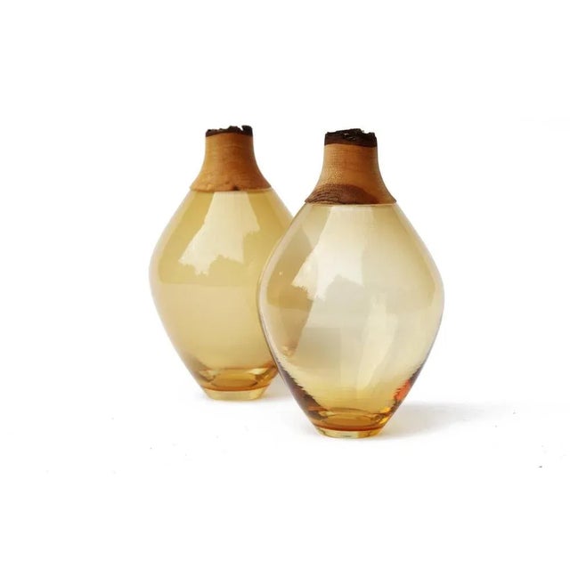 Caramel Matisse Stacking Vase by Pia Wüstenberg For Sale - Image 4 of 6