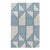 Mark D. Sikes for Dash & Albert Ojai Blue Loom Knotted Cotton Rug, 7' 6" x 9' 6" For Sale