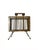 Mid-Century Magazine Rack in White Oak and Mahogany Stain, 1950s For Sale - Image 10 of 13