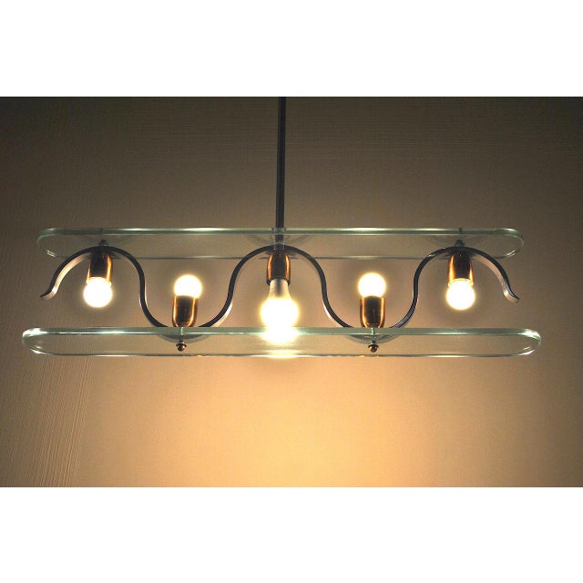 Vintage Pendant Light from Fontana Arte, 1950s For Sale - Image 12 of 17