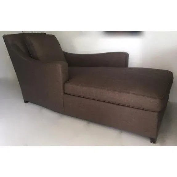 Vintage C.1998-2000 Original Donghia "Bond Street" Collection Chaise For Sale - Image 12 of 13