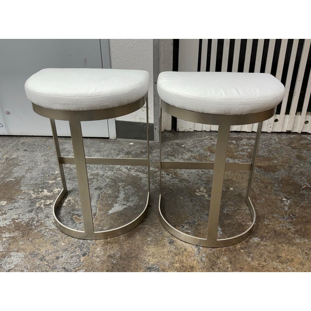 2020s Uttermost Ivanna Counter Stools, Pair For Sale - Image 5 of 12