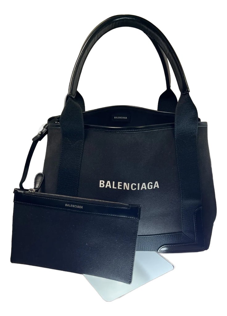Balenciaga Cabas Tote Bag | Chairish