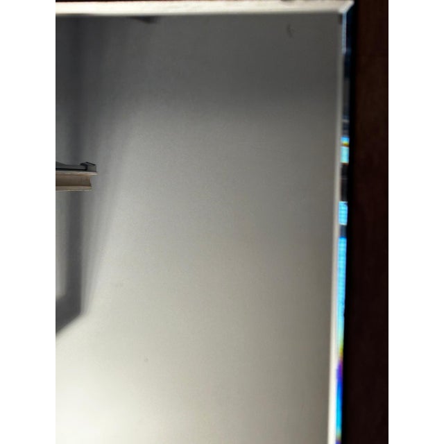 Vintage Rectangular Beveled Mirror, 1970s For Sale - Image 4 of 17