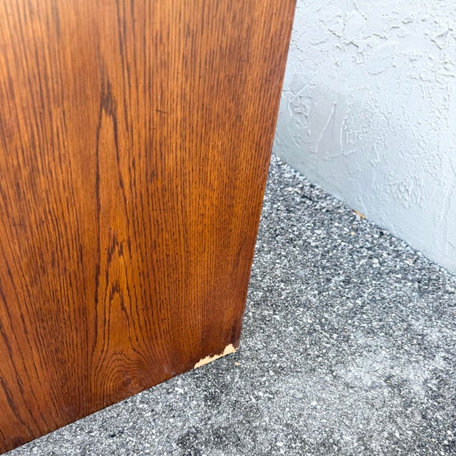 Vintage “Scene One” Campaign Dresser by Henredon For Sale - Image 9 of 12
