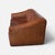 De Sede Attributed DeSede Ds 47 2 Seat Brown Leather Sofa, Switzerland 1970s For Sale - Image 4 of 6