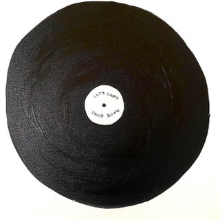 Abstract Vinyl Record Painting, Let's Dance by David Bowie For Sale