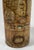 Brown Vintage World Map Raised Relief Umbrella Stand For Sale - Image 8 of 9