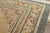 1920s Hand-Knotted Antique Chinese Rug in Beige-Brown, Blue Open Field, Floral Pattern For Sale - Image 5 of 7