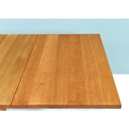 Scandinavian Drop Leaf Dining Table in Oak, 1970s For Sale - Image 12 of 17
