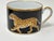 Lynn Chase Jaguar Jungle Porcelain Cup and Saucer With Gold Trim For Sale - Image 16 of 16