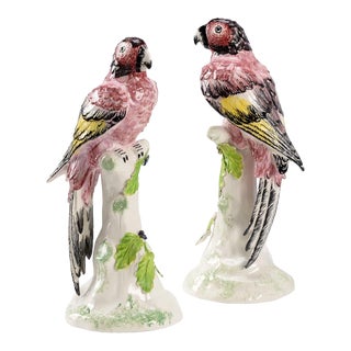 Chelsea House Large Kenya Parrots - A Pair For Sale