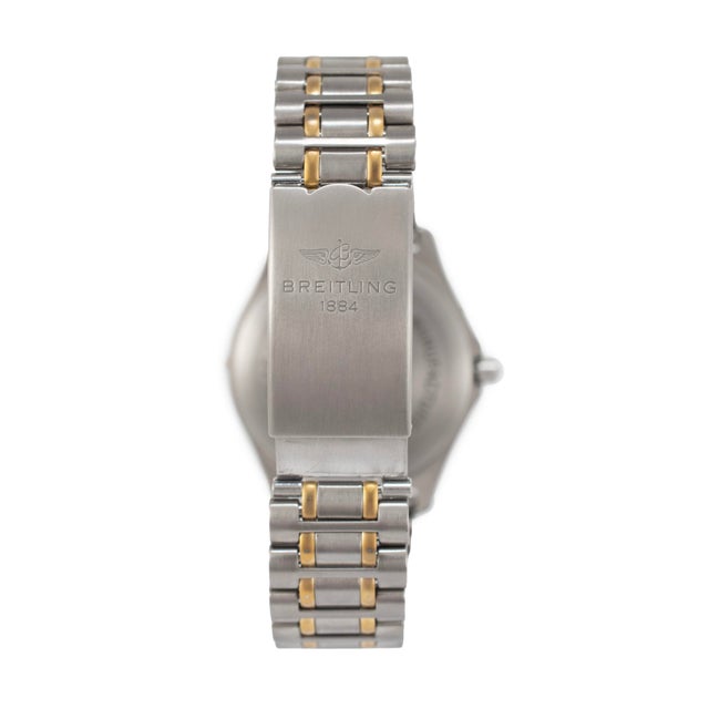 Breitling Aerospace 40mm F56062 Blue Dial Titanium Two Tone Quartz Watch For Sale In Houston - Image 6 of 10