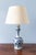 18th Century 18th Century Dutch Delft Garlic Neck Chinoiserie Vase Table Lamp For Sale - Image 5 of 13