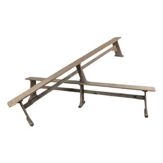 Large Farm Benches, Set of 2 For Sale