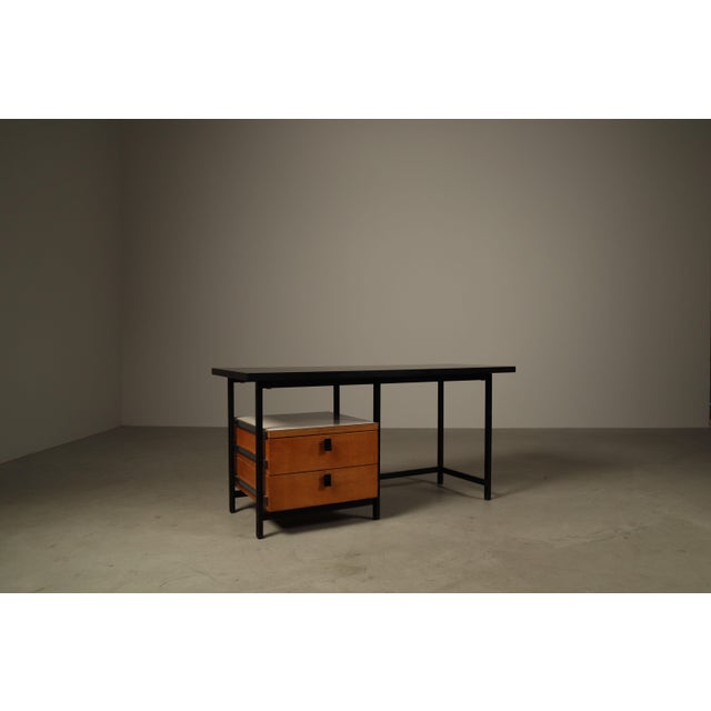 Writing Desk by Jules Wabbes for Mobilier Universel, Belgium, 1960s For Sale - Image 16 of 16