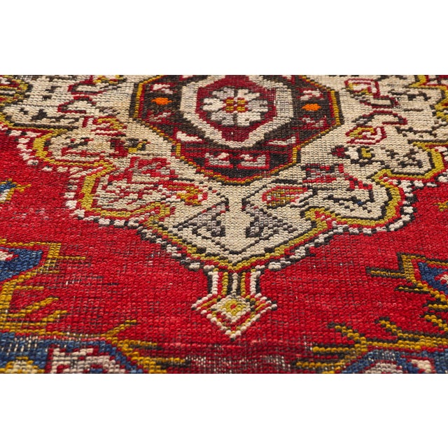 Late 19th Century Late 19th Century Turkish Bergama Rug, 03'03 X 04'01 For Sale - Image 5 of 10