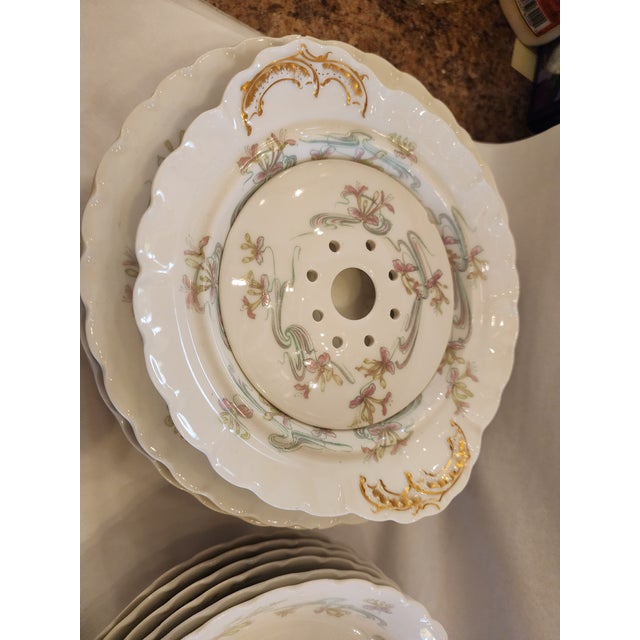 36 Piece Haviland Limoges Vintage Dessert Dish Set For Sale - Image 11 of 12