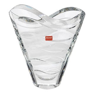 Wave S Pitcher by Thomas Bastide for Baccarat For Sale