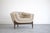Set of MCM Sculptural Walnut Tripod Lounge Chairs in Bouclé, C. 1950s For Sale In New York - Image 6 of 8